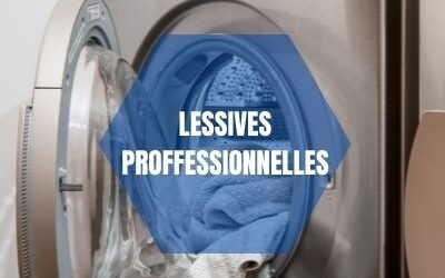 LESSIVE PROFESSIONNELLE – DÉSINFECTANTE – EN POUDRE EN TABLETTE…